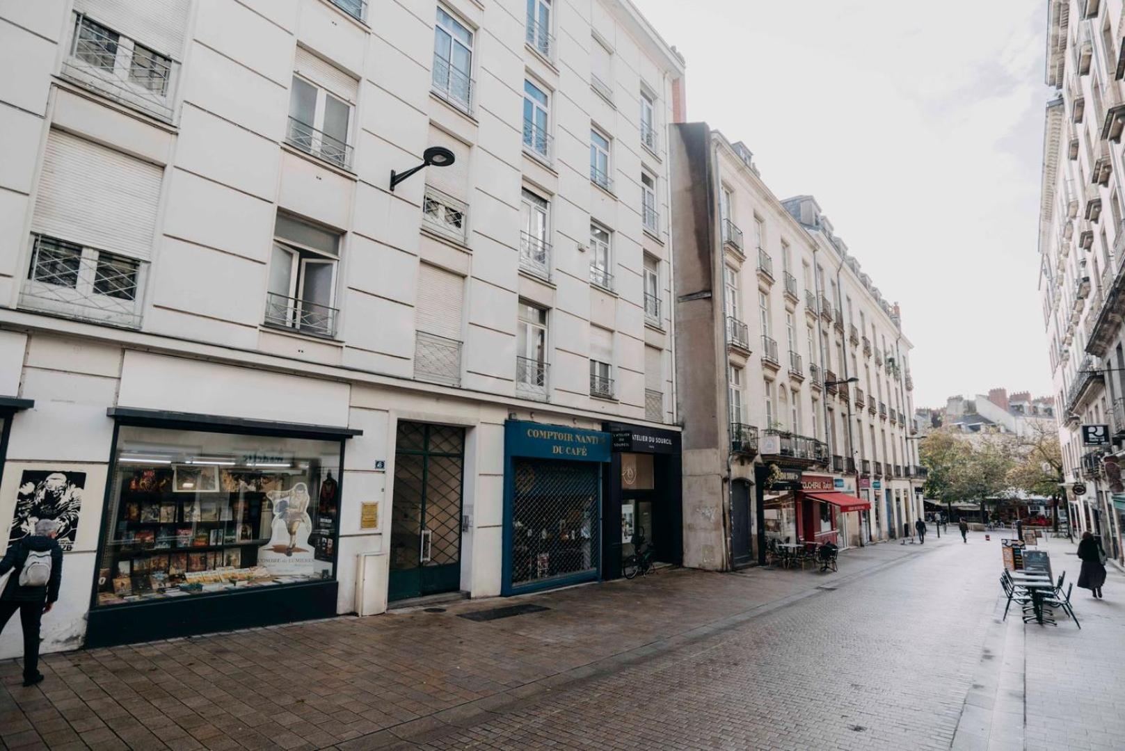 L'Escapade - Superbe Appartement Cosy Coeur De Nantes Ngoại thất bức ảnh